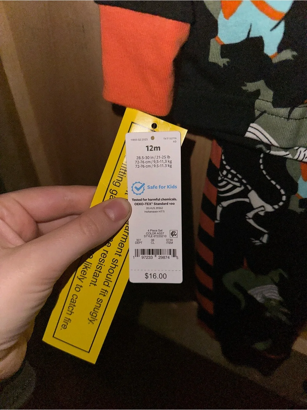 Carters nwt 12